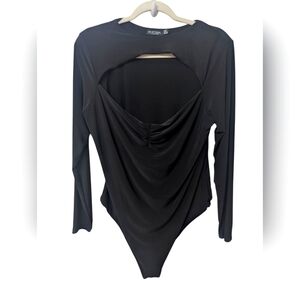 Nasty Gal 16 Black Bodysuit